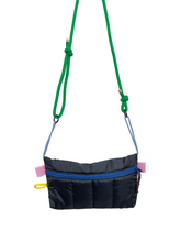 Load image into Gallery viewer, Pocket - Noir / corde green grass