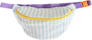 Terry fanny pack - Lilac strap stripes