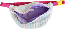 Load image into Gallery viewer, Terry fanny pack - Fuchsia strap stripes