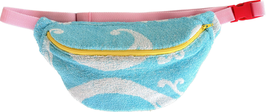 Banane éponge - Ornement turquoise