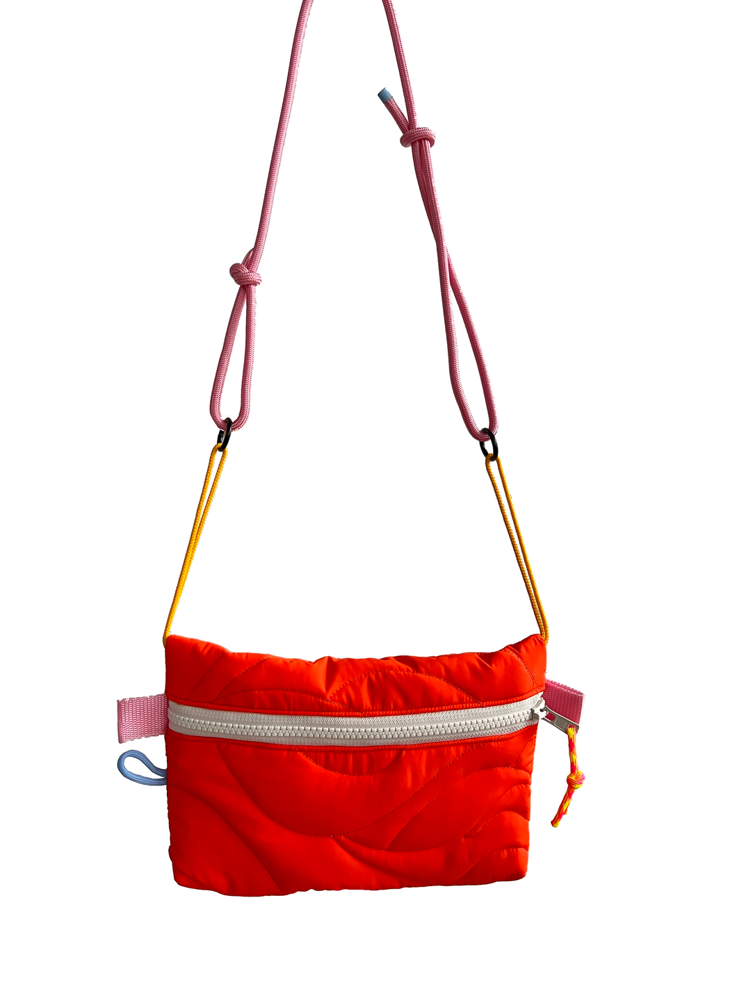Pocket Flashy - Orange / zip écru