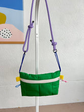 Load image into Gallery viewer, Pocket Flashy - Brique vert / zip écru