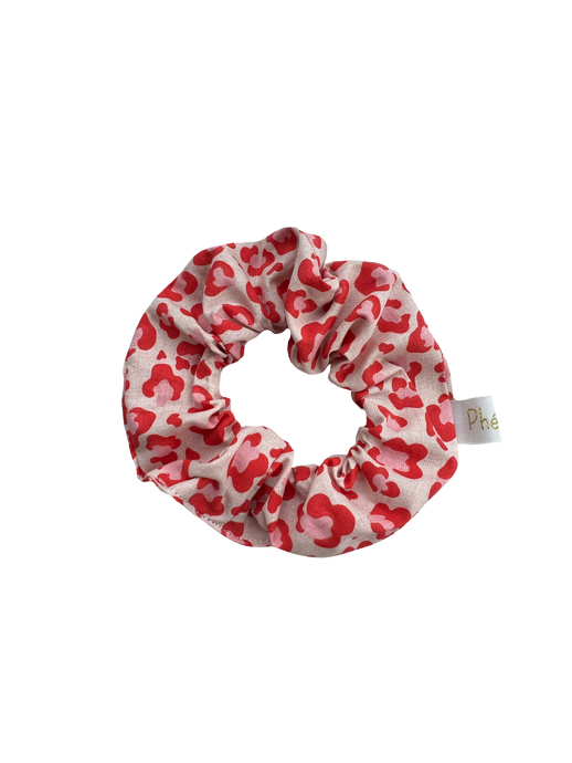 Scrunchie - Red Leopard