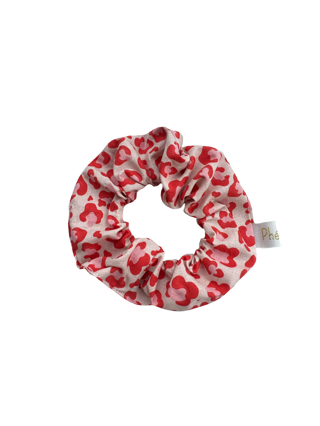 Scrunchie - Red Leopard