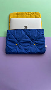 Housse ordinateur Puffy - Rose & bleu