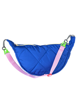 Charger l&#39;image dans la galerie, Sac Halfmoon - Bleu roi / mousqueton vert