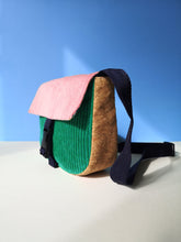 Load image into Gallery viewer, Oslo Bag - Green&amp;Pink