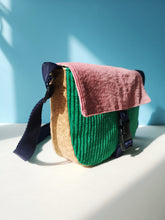 Load image into Gallery viewer, Oslo Bag - Green&amp;Pink