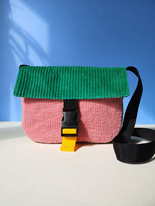 Oslo Bag - Pink&amp;Green