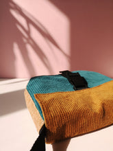 Charger l&#39;image dans la galerie, Sac Oslo - Bleu&amp;Ocre