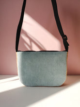Load image into Gallery viewer, Oslo Bag - Ice Blue &amp; Black