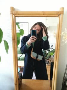 Sac Oslo - Bleu glacier & Noir