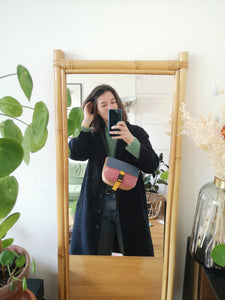 Sac Oslo - Rose & bleu lavande
