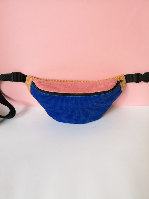 Banana - Bleu électrique & rose
