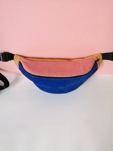 Banana - Bleu électrique & rose