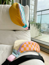 Charger l&#39;image dans la galerie, Banana - Damier rose &amp; orange