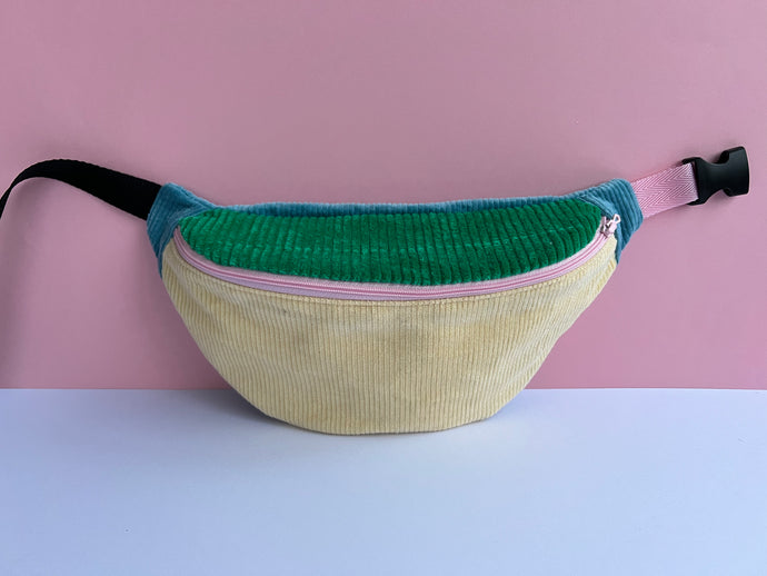 Banana - Jaune pastel & vert